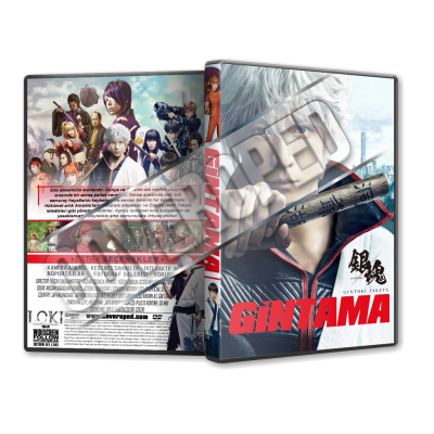 Gintama 2017 Türkçe Dvd cover Tasarımı